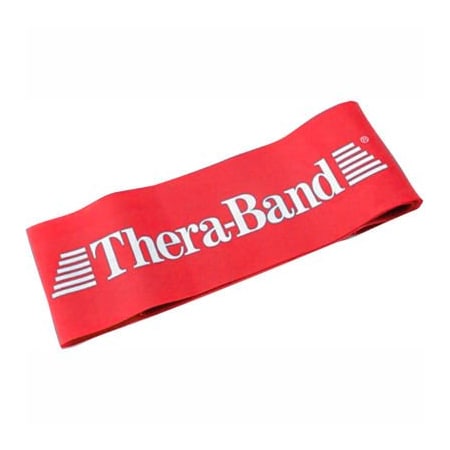Fabrication Enterprises Thera-Band Exercise Band Loop, 8", Red 11963